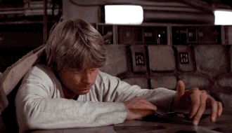 Luke can't believe Blank Meme Template