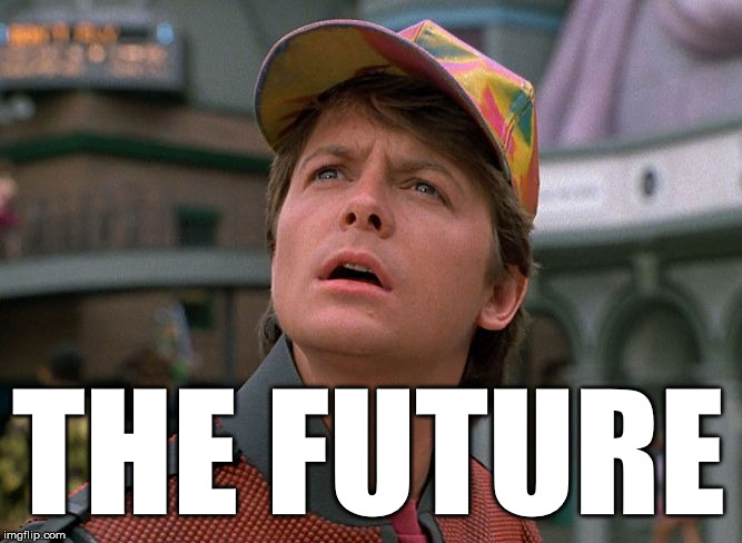 You wish | THE FUTURE | image tagged in the future,memes,funny memes,marty mcfly,mcfly | made w/ Imgflip meme maker