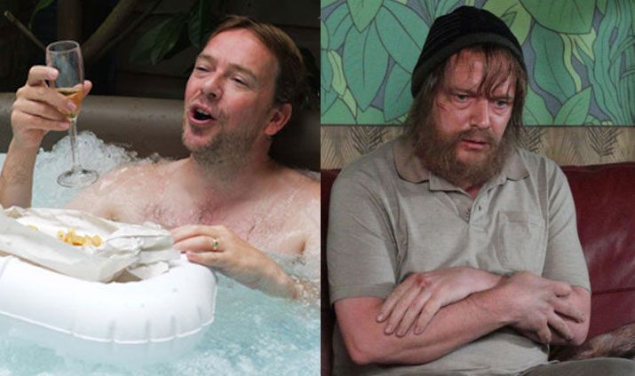 Ian Beale before and after Blank Meme Template