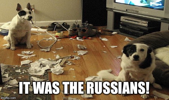 IT WAS THE RUSSIANS! | made w/ Imgflip meme maker