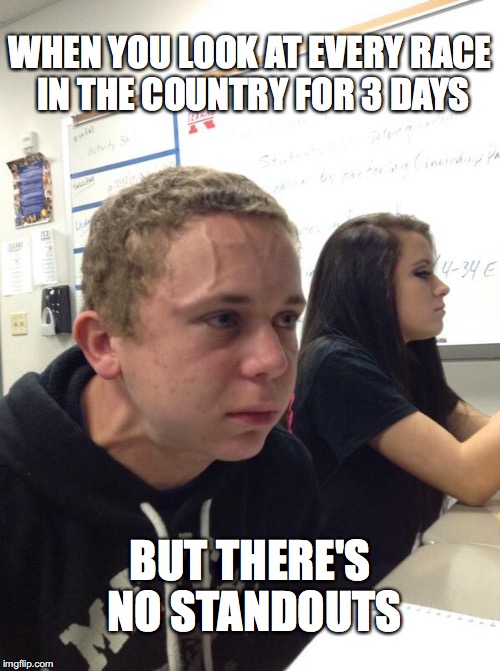 blow up gay | WHEN YOU LOOK AT EVERY RACE IN THE COUNTRY FOR 3 DAYS; BUT THERE'S NO STANDOUTS | image tagged in blow up gay | made w/ Imgflip meme maker