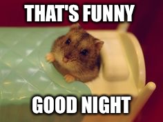 THAT'S FUNNY GOOD NIGHT | made w/ Imgflip meme maker