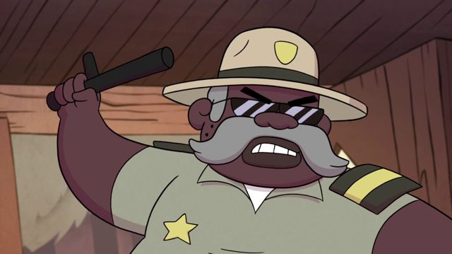 Sheriff Blubbs Mad Blank Meme Template