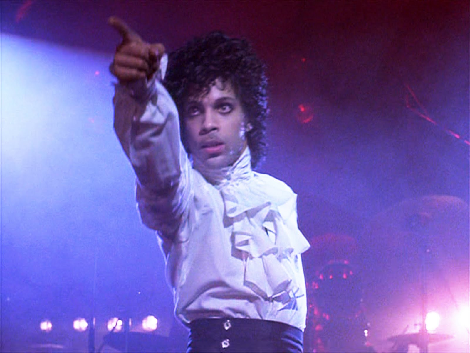 Prince pointing Blank Meme Template