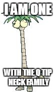 I AM ONE; WITH THE Q TIP NECK FAMILY | image tagged in longest neck you'll ever see,pokemon,alolan exegutor,pokemon sun and moon,memes,funny | made w/ Imgflip meme maker