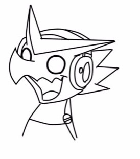 High Quality Derpy Shoutmon Blank Meme Template