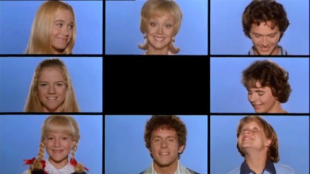 High Quality Brady Bunch Blank Meme Template