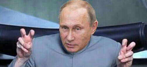 Putin Dr. Evil Blank Meme Template