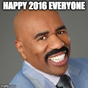 You will never live it down Mr. Harvey. | HAPPY 2016 EVERYONE | image tagged in steve harvey,wrong answer steve harvey,bacon,2017,new years,happy new year | made w/ Imgflip meme maker