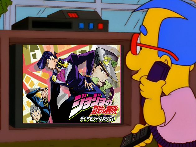 milhouse jojo Blank Meme Template