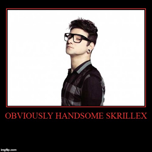 Spot The Difference | image tagged in funny,demotivationals,skrillex | made w/ Imgflip demotivational maker