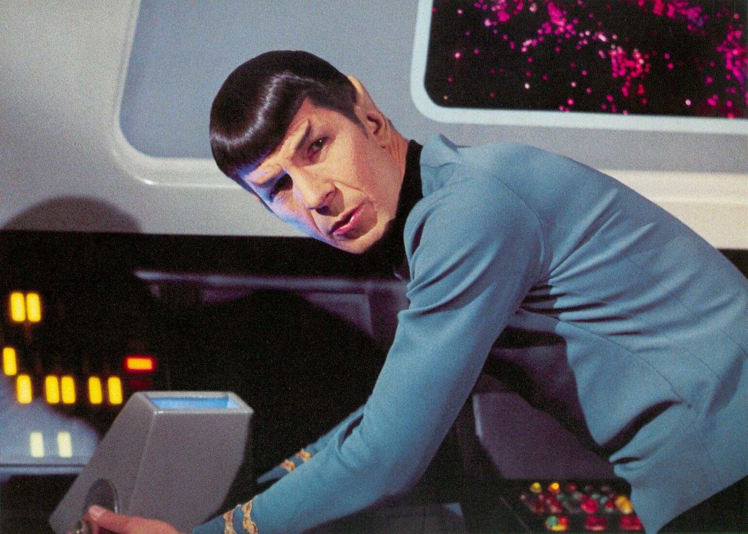 Star Trek Spock Leonard Nimoy Blank Meme Template