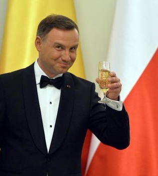 High Quality Andrzej duda Blank Meme Template