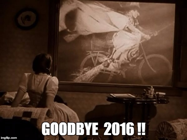 New year | GOODBYE  2016 !! | image tagged in 2016,new years | made w/ Imgflip meme maker