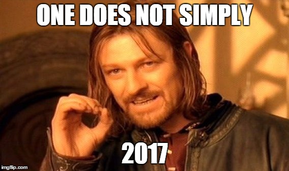 Twenty-seven teen. | ONE DOES NOT SIMPLY; 2017 | image tagged in memes,one does not simply,2017,i want to die,rape,nsfw | made w/ Imgflip meme maker
