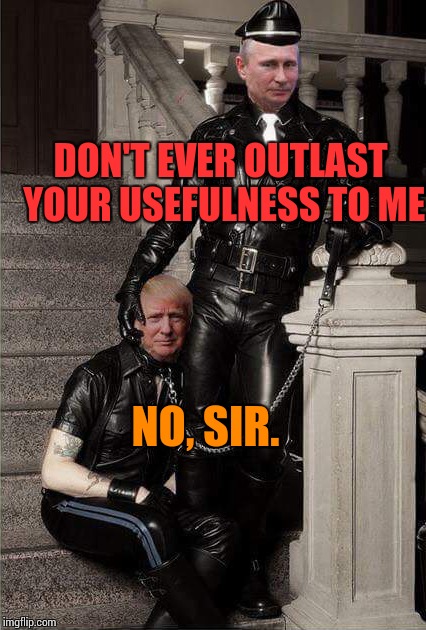 DON'T EVER OUTLAST YOUR USEFULNESS TO ME NO, SIR. | made w/ Imgflip meme maker