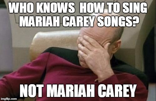 me listening to music meme mariah carey