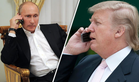 Vladimir & Don phone pals Blank Meme Template