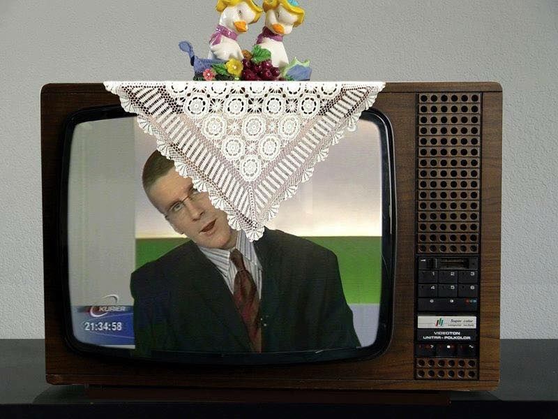 High Quality Smart TV Blank Meme Template