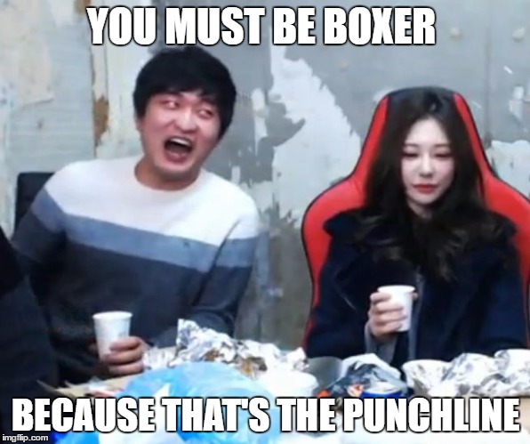 Overly Flirty Flash | YOU MUST BE BOXER; BECAUSE THAT'S THE PUNCHLINE | image tagged in overly flirty flash | made w/ Imgflip meme maker