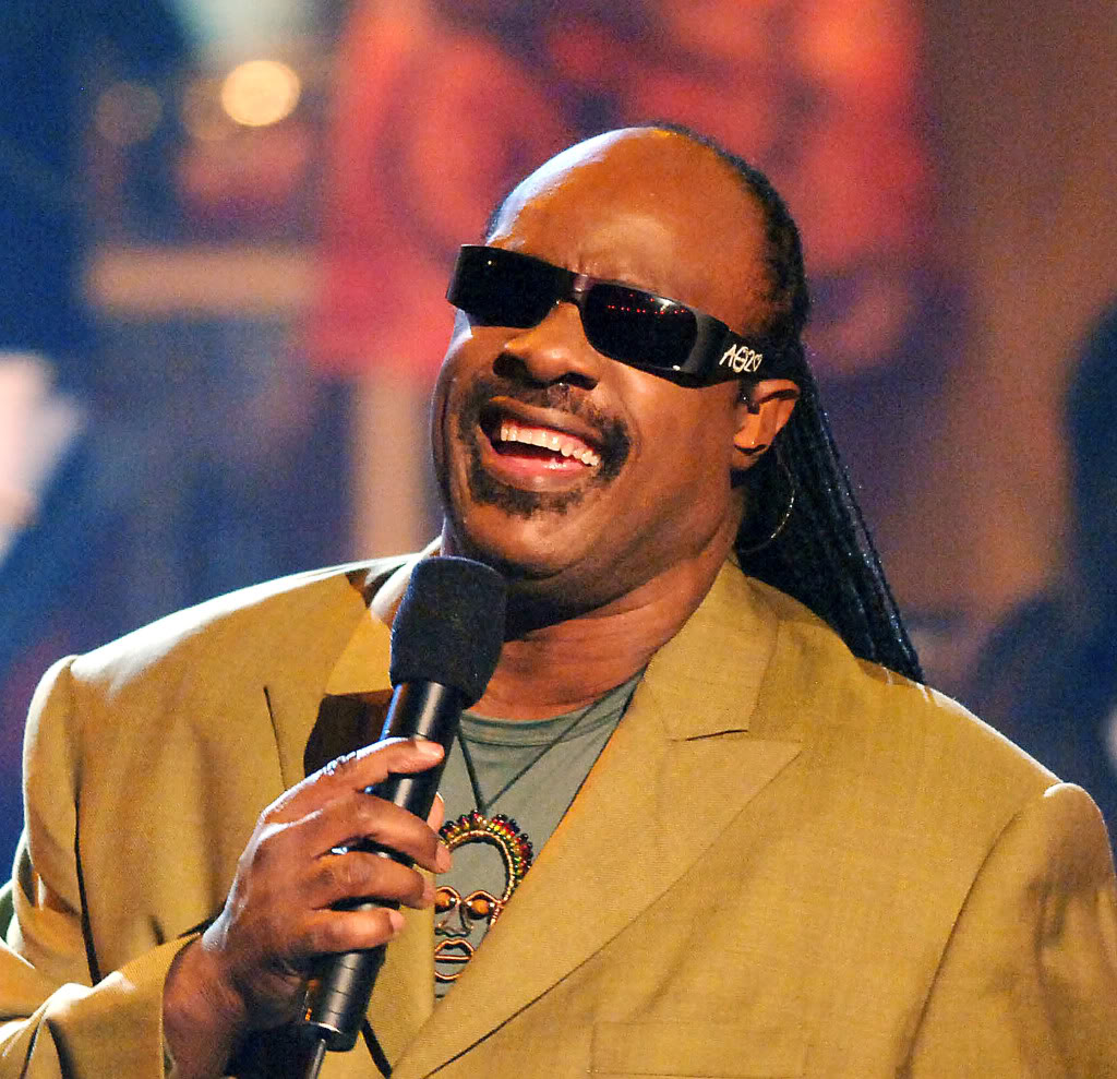 High Quality Stevie Wonder thinks she is ugly Blank Meme Template