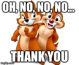 High Quality Chip and Dale  Blank Meme Template