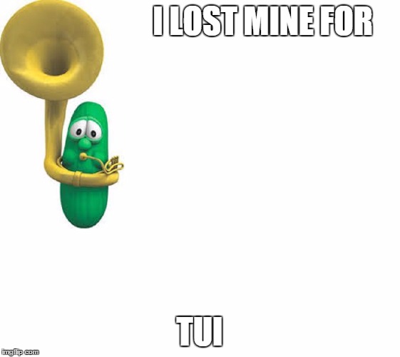 I LOST MINE FOR TUI | made w/ Imgflip meme maker