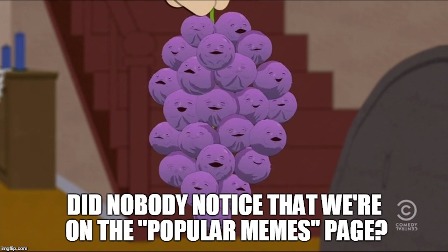 Member Berries | DID NOBODY NOTICE THAT WE'RE ON THE "POPULAR MEMES" PAGE? | image tagged in memes,member berries | made w/ Imgflip meme maker