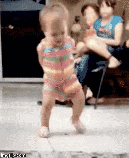 Dancing Baby | image tagged in gifs,dancing baby,dancing,baby | made w/ Imgflip video-to-gif maker