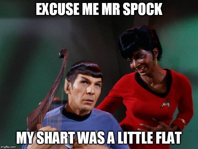 Star Trek Space Farts ~ props to MarkHolloway1! Sophomoric Jocularity, Highly Illogical.
 | EXCUSE ME MR SPOCK; MY SHART WAS A LITTLE FLAT | image tagged in star trek space farts,star trek,spock,uhura,funny memes,captain picard facepalm | made w/ Imgflip meme maker