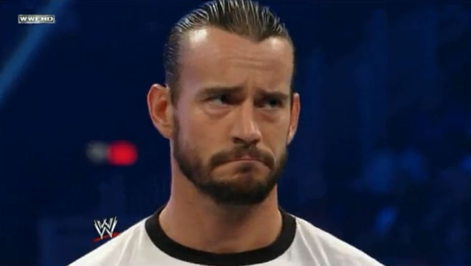 CM Punk Frown Blank Meme Template