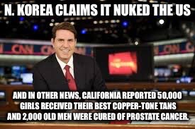 . | image tagged in memes,north korea,nuclear arms,bad technology,california | made w/ Imgflip meme maker