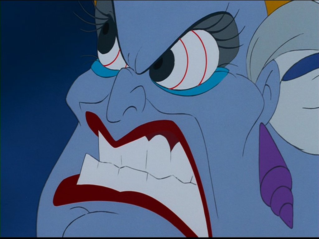 High Quality Ursula pissed Blank Meme Template