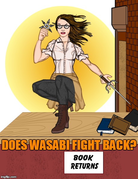 DOES WASABI FIGHT BACK? | made w/ Imgflip meme maker