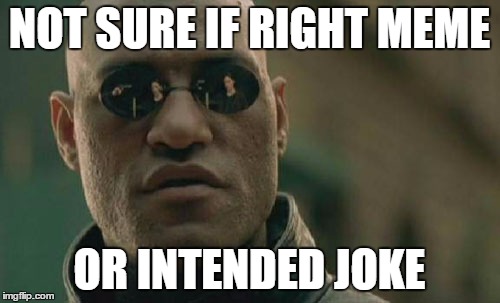 Matrix Morpheus Meme | NOT SURE IF RIGHT MEME OR INTENDED JOKE | image tagged in memes,matrix morpheus | made w/ Imgflip meme maker