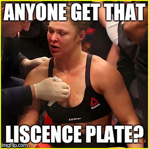 ANYONE GET THAT LISCENCE PLATE? | made w/ Imgflip meme maker