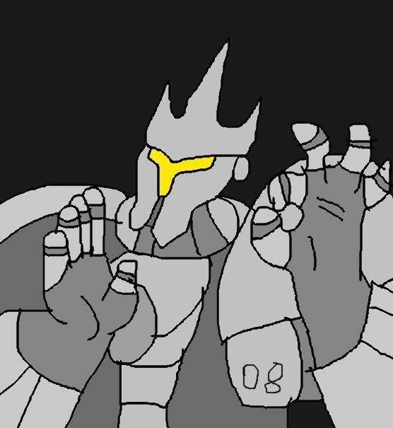 High Quality Reinhardt "On point" Blank Meme Template