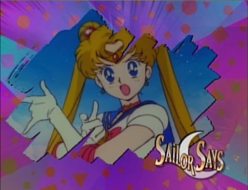High Quality Sailor Moon Says Blank Meme Template