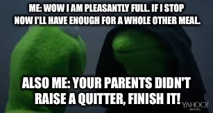 my mother didn t raise a quitter