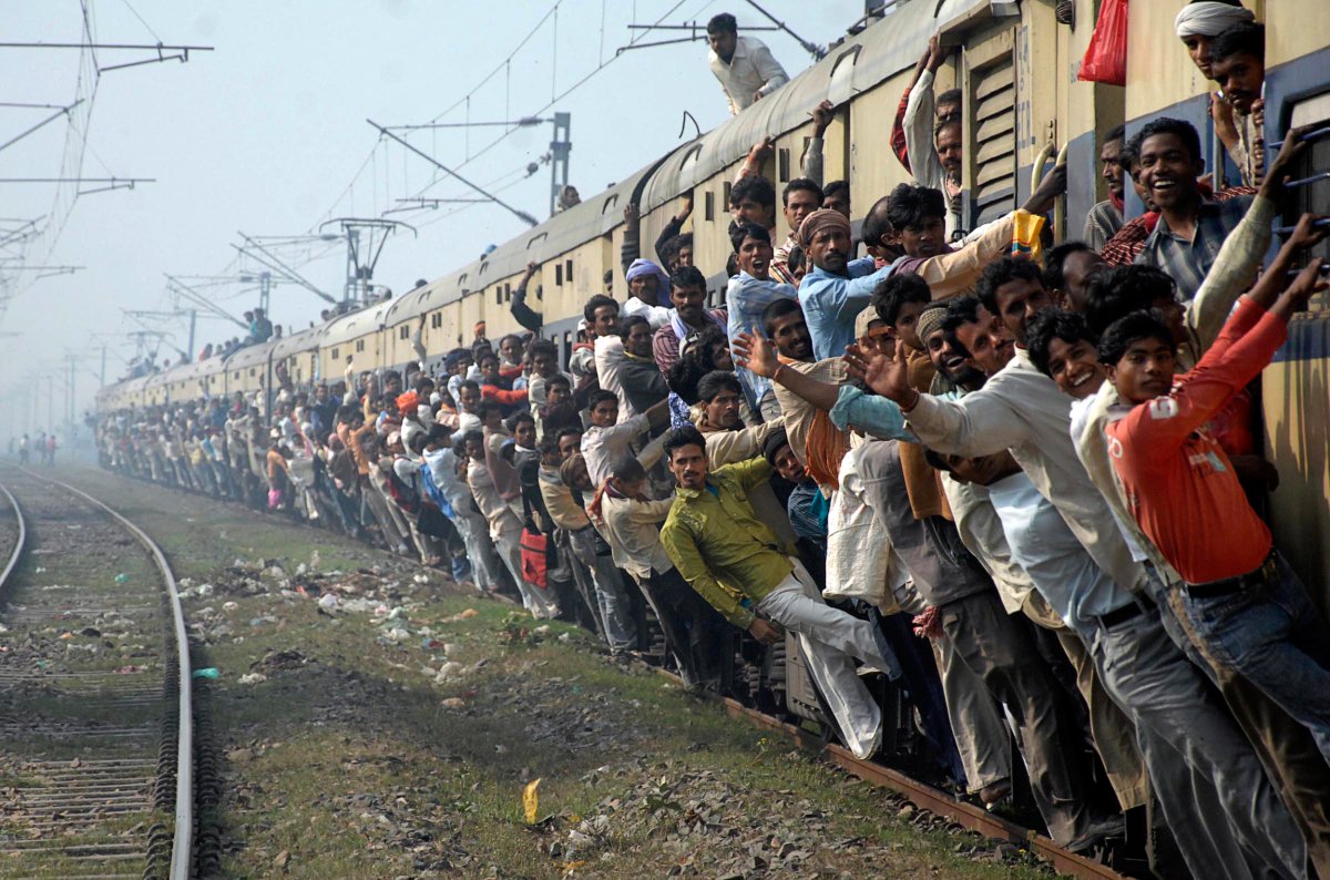 India Train  Blank Meme Template