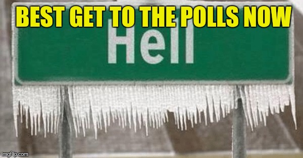 BEST GET TO THE POLLS NOW | made w/ Imgflip meme maker