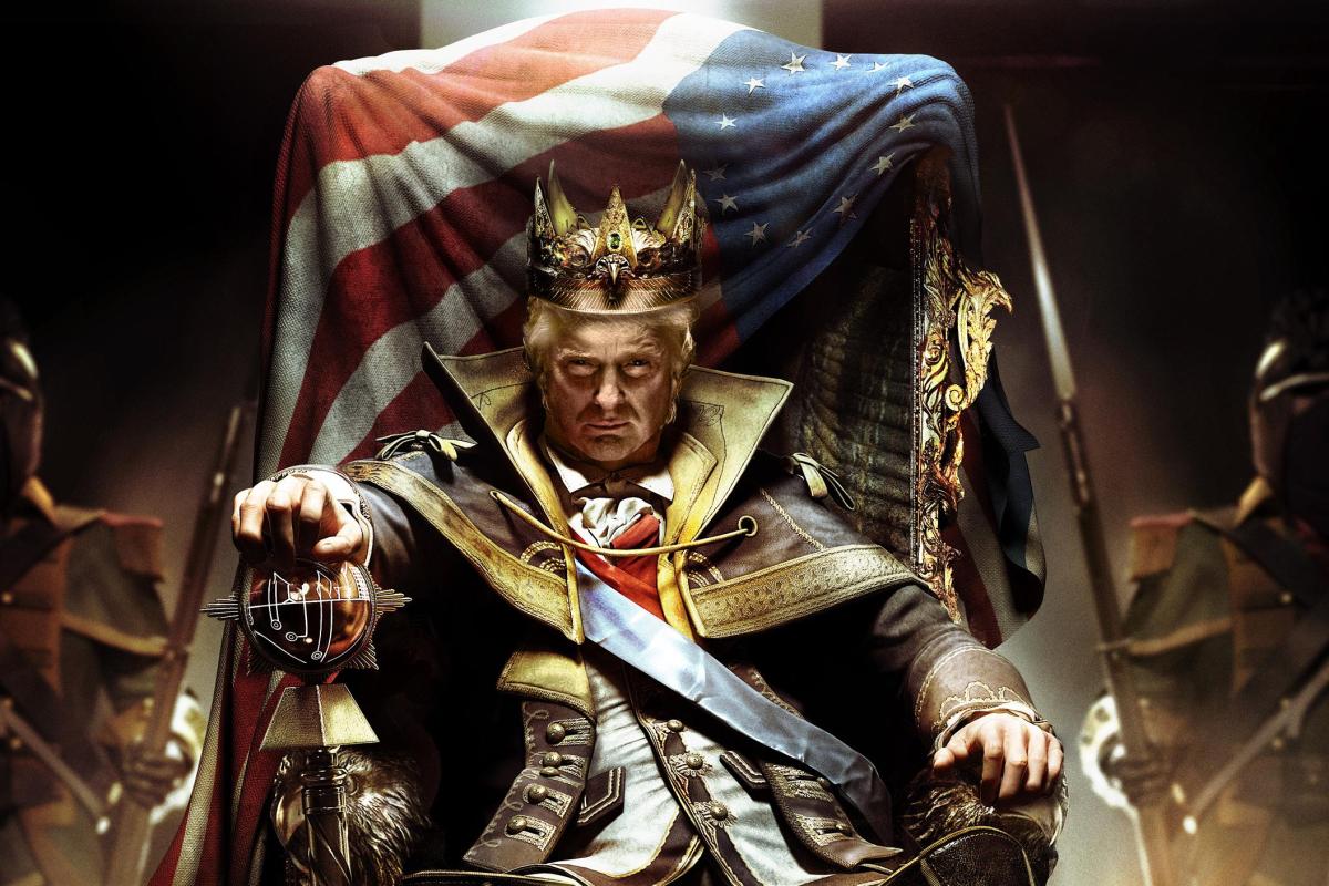 Evil King Trump Blank Meme Template