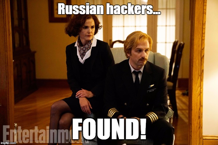 Still waiting for Season 5 | Russian hackers... FOUND! | image tagged in american politics | made w/ Imgflip meme maker