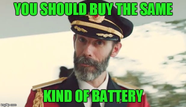 YOU SHOULD BUY THE SAME KIND OF BATTERY | made w/ Imgflip meme maker