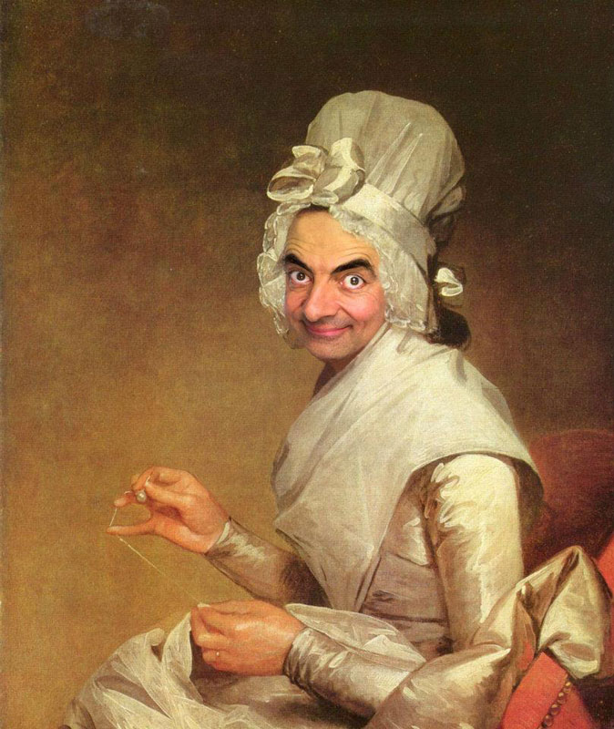 Mr. Bean Blank Meme Template