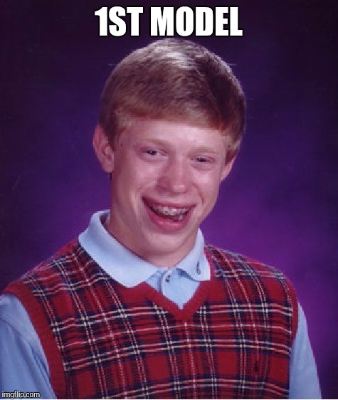 Bad Luck Brian Meme | 1ST MODEL | image tagged in memes,bad luck brian | made w/ Imgflip meme maker