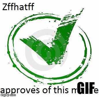 Zffhatff_1's Seal of Approval  | GIF | image tagged in zffhatff_1's seal of approval | made w/ Imgflip meme maker