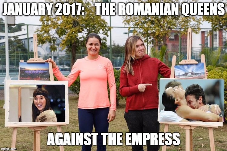 JANUARY 2017: 


THE ROMANIAN QUEENS; AGAINST THE EMPRESS | made w/ Imgflip meme maker