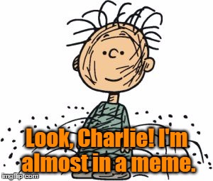 Look, Charlie! I'm almost in a meme. | made w/ Imgflip meme maker