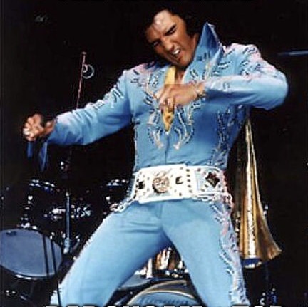 High Quality Elvis  Blank Meme Template